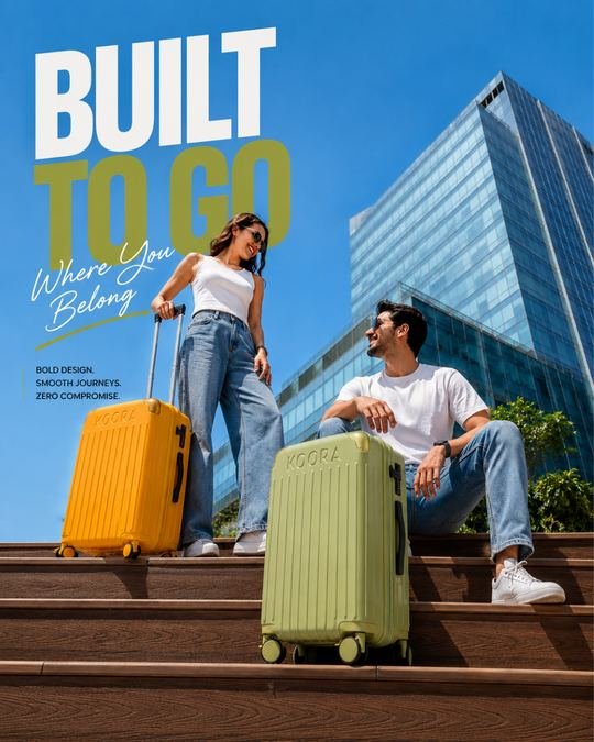 Koora campaign creative — Built To Go